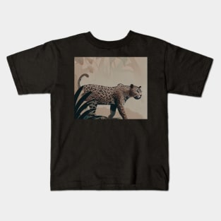 Hidden hunter in the jungle Kids T-Shirt